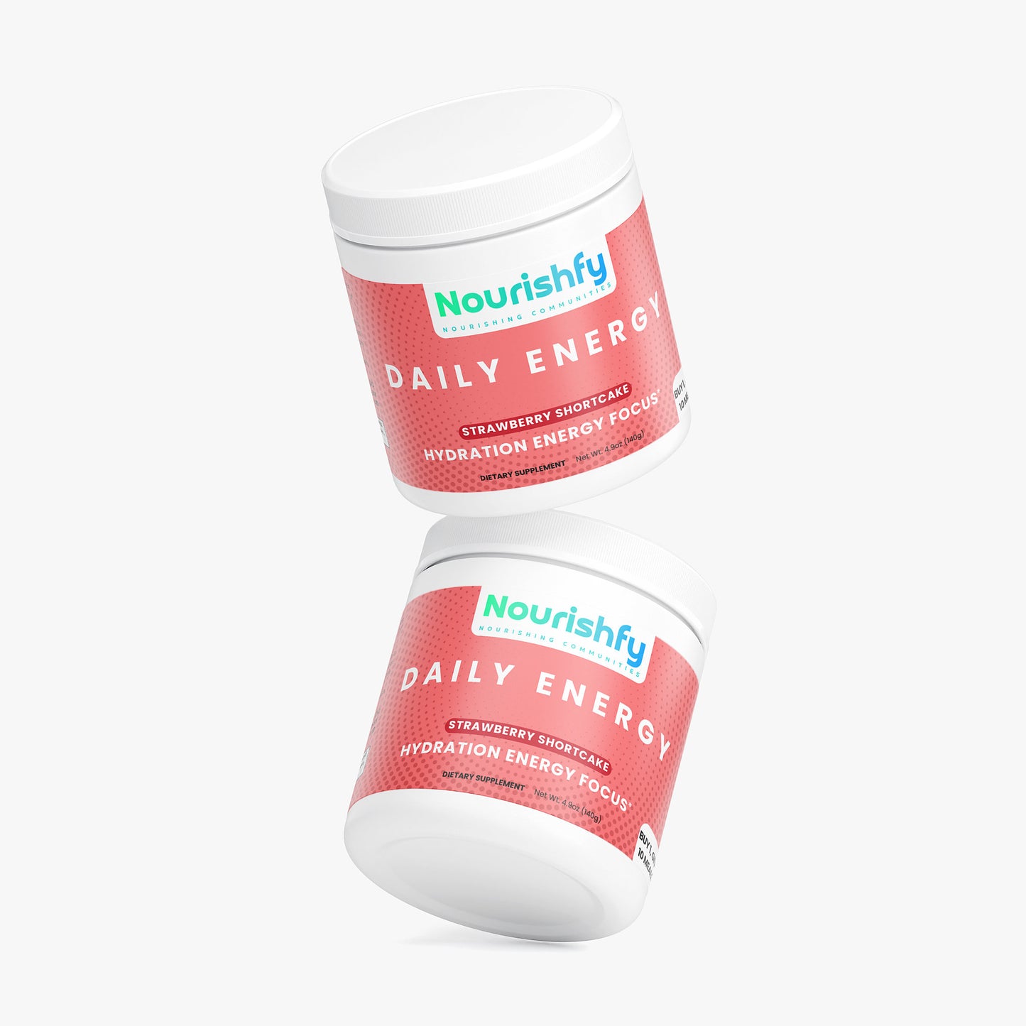 Energy Powder (Strawberry Shortcake)