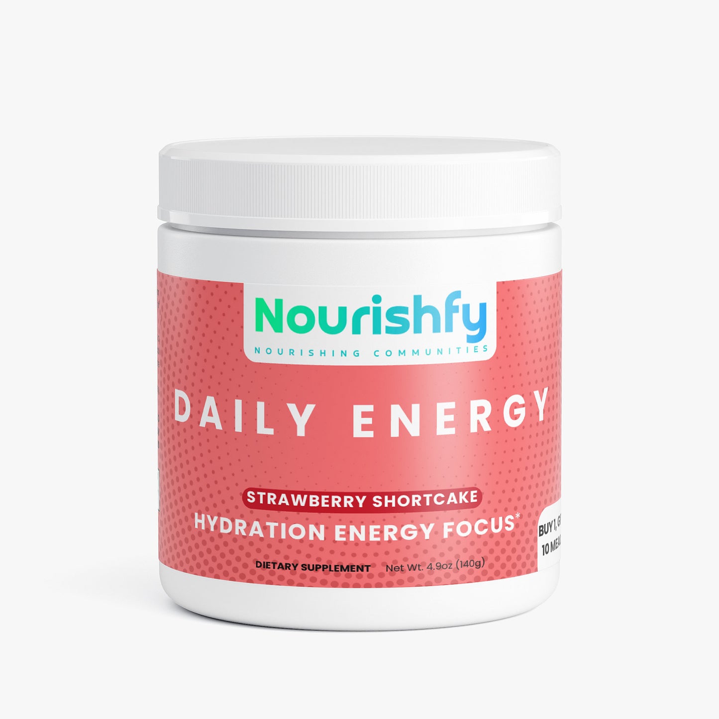 Energy Powder (Strawberry Shortcake)