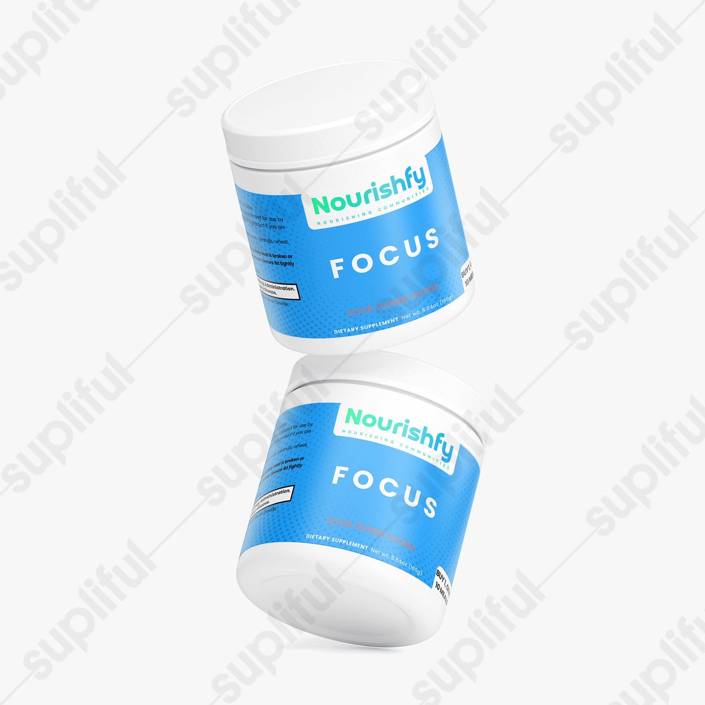 FOCUS+ (Sour Gummi Worm)
